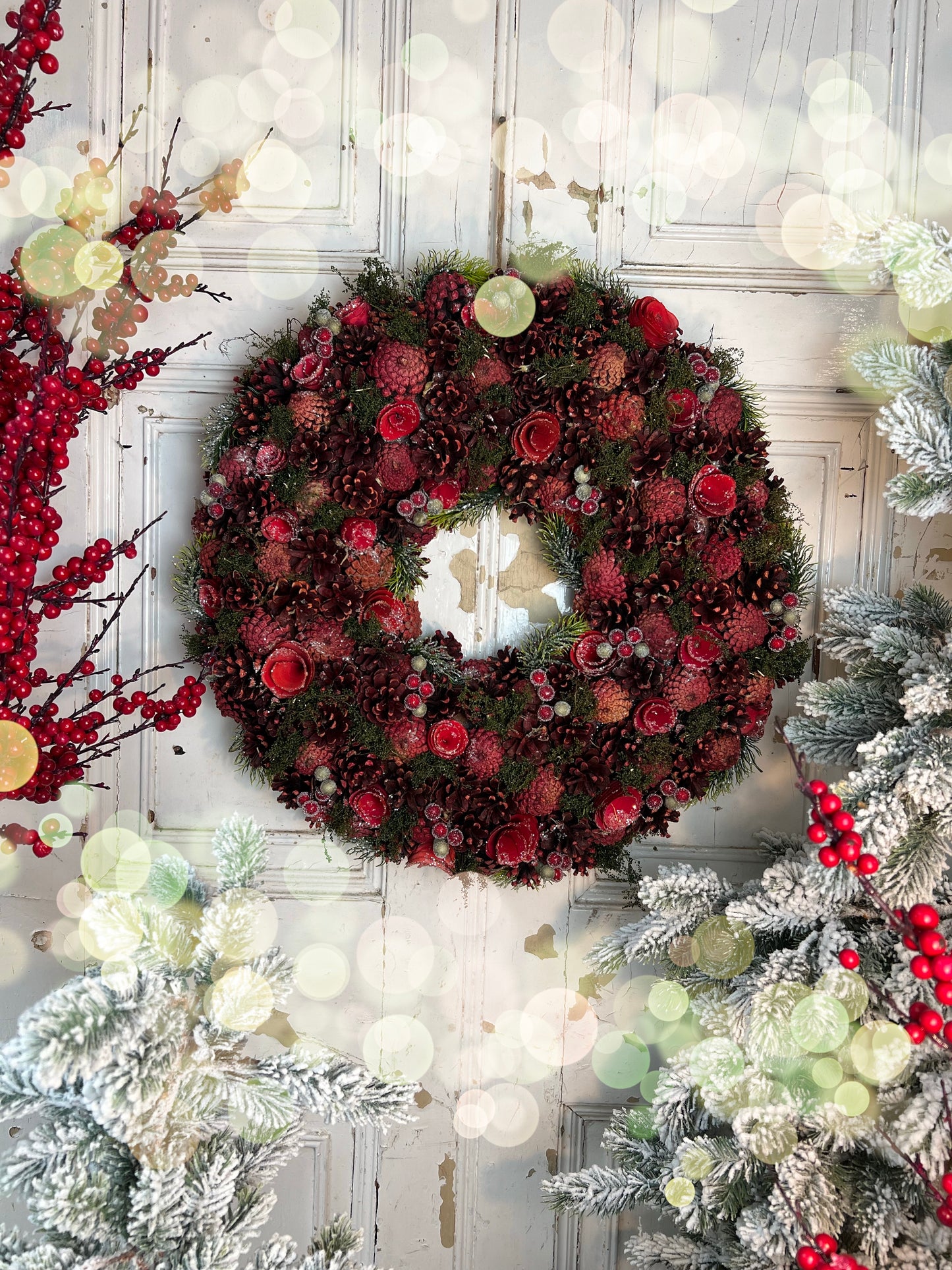 Luxury Frosted Wreath