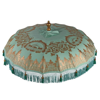 Hand Painted Parasol and Base