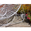 Antique Grey Sun Lounger