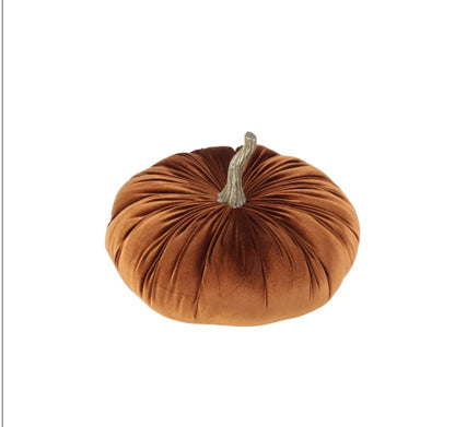 Small Rust Decorative Pumpkin