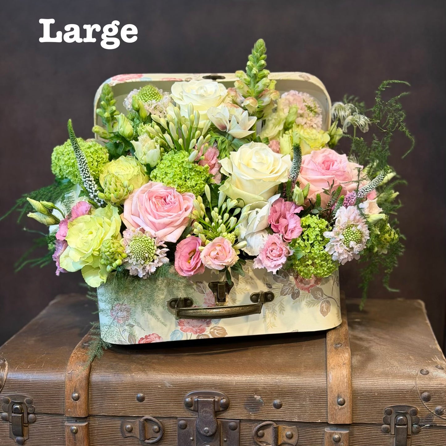 Mothers Day Luxury Luggage Floral Design