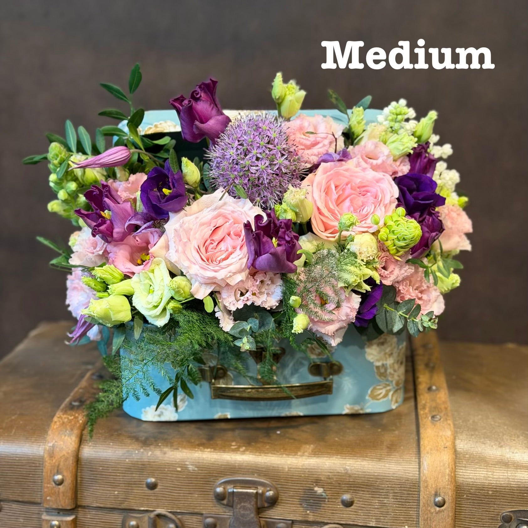 Mothers Day Luxury Luggage Floral Design