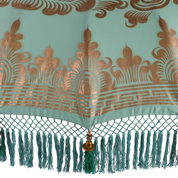Hand Painted Parasol and Base