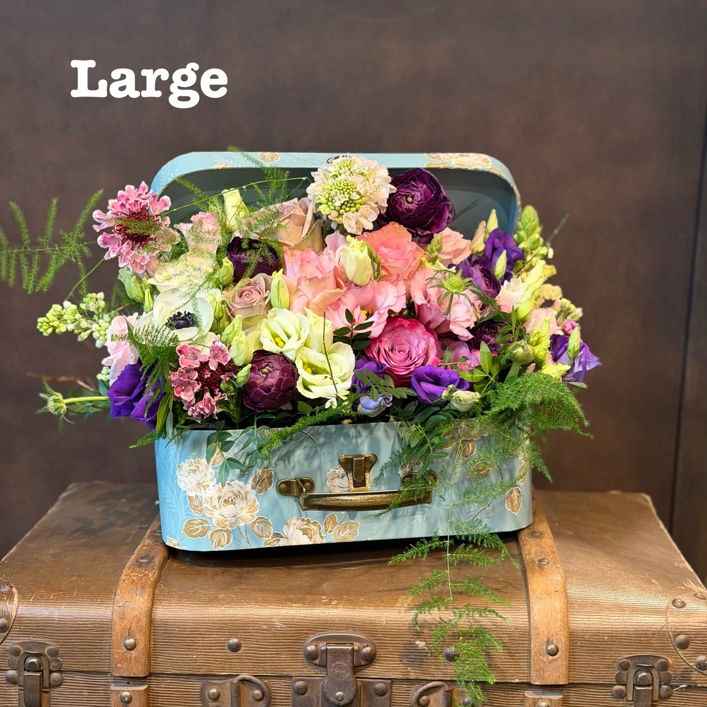 Mothers Day Luxury Luggage Floral Design