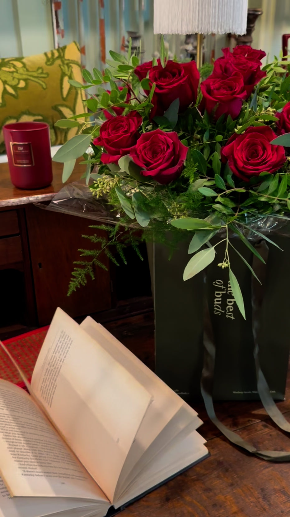 Signature Dozen Red Rose Bouquet